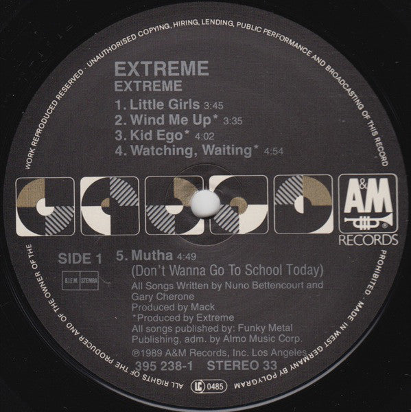Extreme (2) : Extreme (LP, Album)
