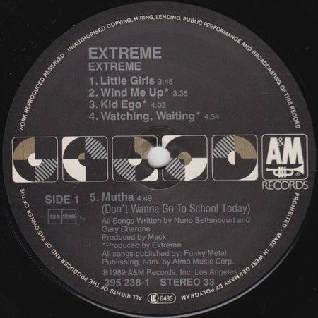 Extreme (2) : Extreme (LP, Album)