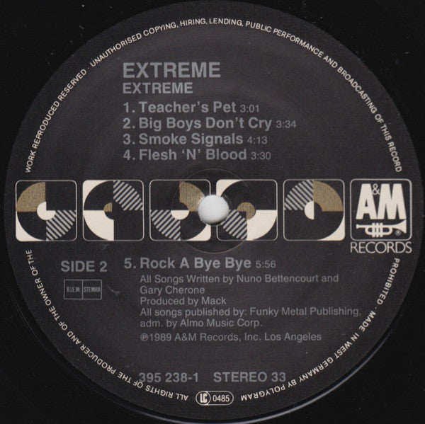 Extreme (2) : Extreme (LP, Album)