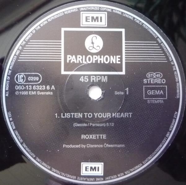 Roxette : Listen To Your Heart (12")