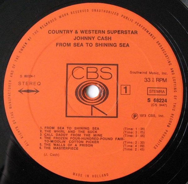 Johnny Cash : Country & Western Superstar (2xLP, Comp, Gat)