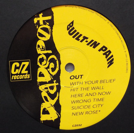 Deadspot : Built-In Pain (LP)