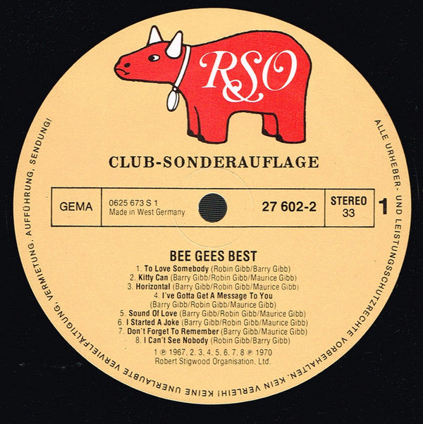 Bee Gees : Best (LP, Comp, Club)