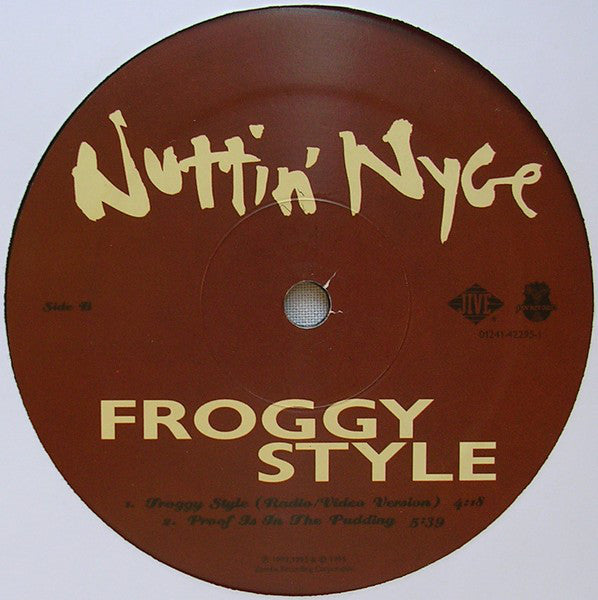 Jive Nuttin Nyce Froggy packaging