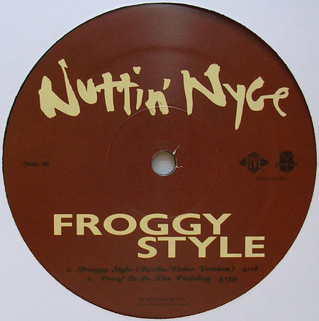 Jive Nuttin Nyce Froggy packaging