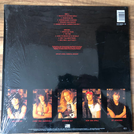 Sleeze Beez : Screwed Blued & Tattooed (LP, Album)