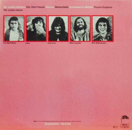 Grobschnitt : Razzia (LP, Album)