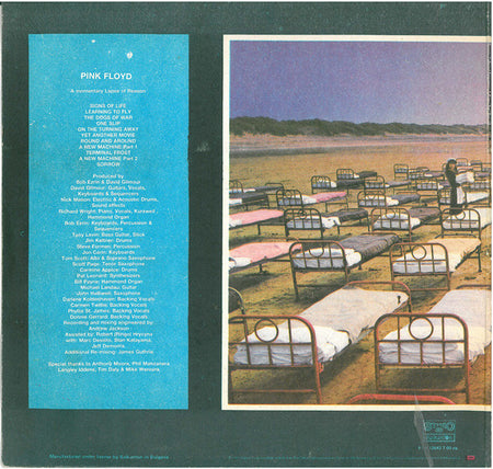 Pink Floyd = Pink Floyd : A Momentary Lapse Of Reason = Необяснима Постъпка (LP, Album)