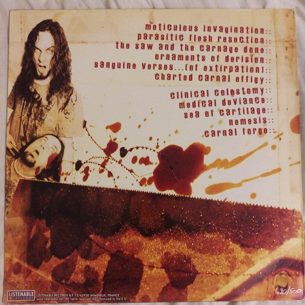 Aborted : Goremageddon: The Saw And The Carnage Done (LP, Album, Ltd, Num, Pin)