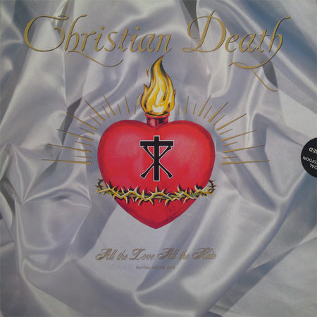 Christian Death : All The Love All The Hate (Part One: All The Love) (LP, Album, Ltd, Pin)