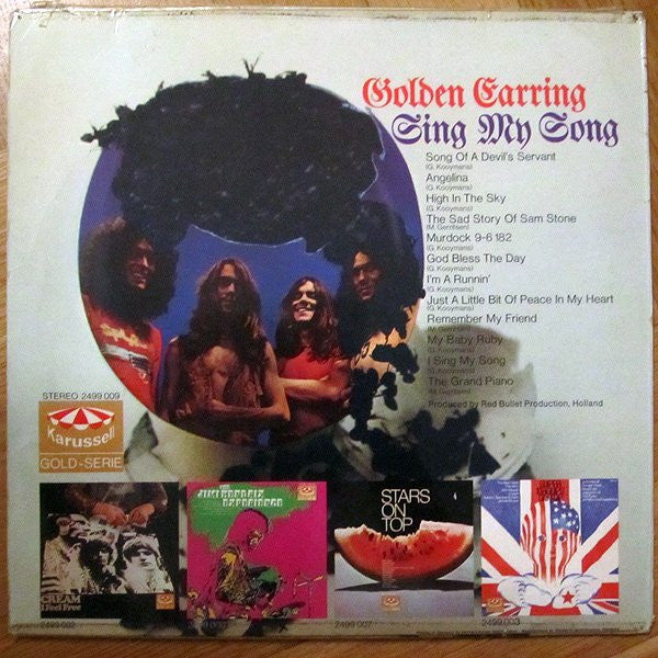 Golden Earring : Sing My Song (LP, Comp, RE)