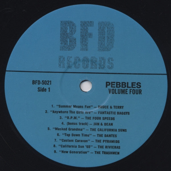 Various : Pebbles Volume 4 "Summer Means Fun!" (LP, Comp, Unofficial)