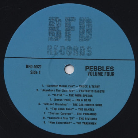 Various : Pebbles Volume 4 "Summer Means Fun!" (LP, Comp, Unofficial)