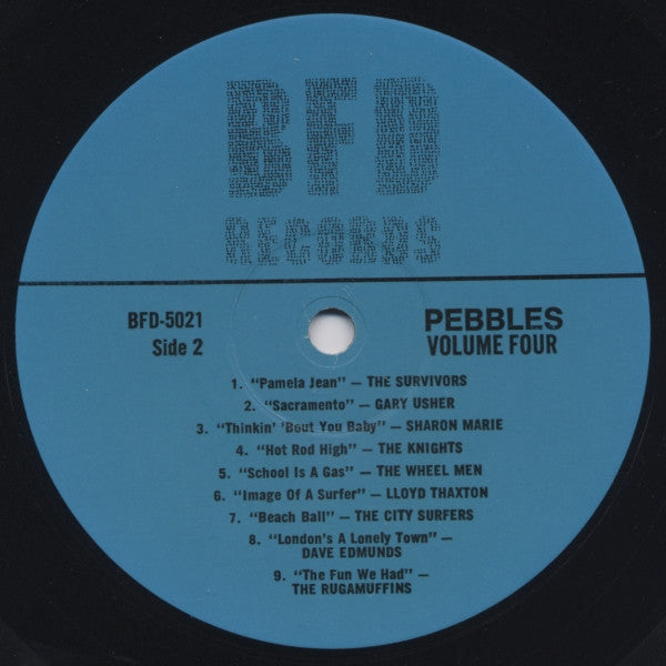 Various : Pebbles Volume 4 "Summer Means Fun!" (LP, Comp, Unofficial)