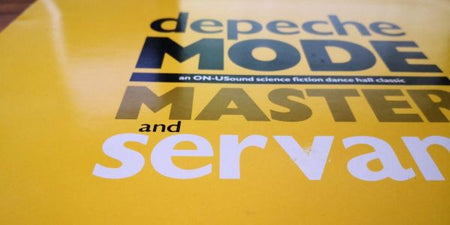 Depeche Mode : Master And Servant (An ON-USound Science Fiction Dance Hall Classic) (12", Single, Ltd, RP)