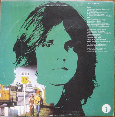 Iain Matthews : Journeys From Gospel Oak (LP, Album)