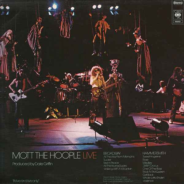 Mott The Hoople Live (LP) (Near Mint (NM Or M ))