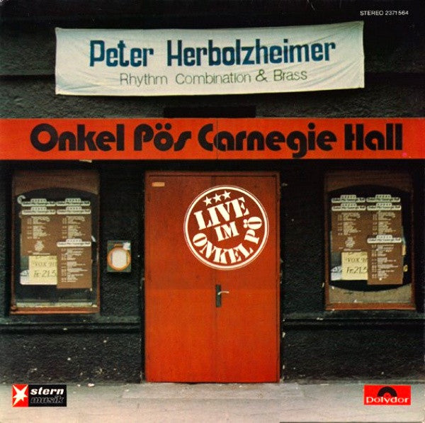 Peter Herbolzheimer Rhythm Combination & Brass : Live Im Onkel Pö (LP, Album)