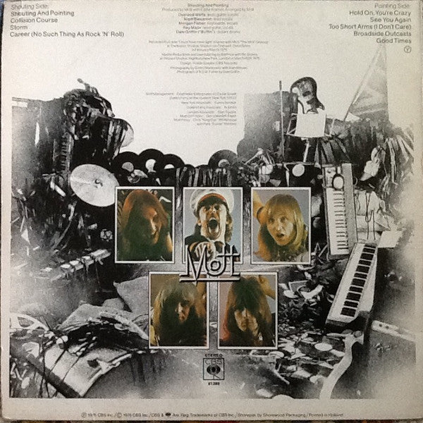 Mott (3) : Shouting And Pointing (LP, Album)