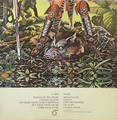 Uriah Heep : Fallen Angel (LP, Album, Gat)