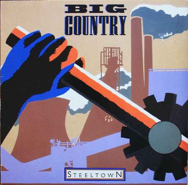 Big Country - Steeltown (LP) (Near Mint (NM or M-))