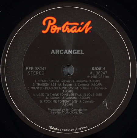 Arc Angel (2) : Arc Angel (LP, Album, Car)