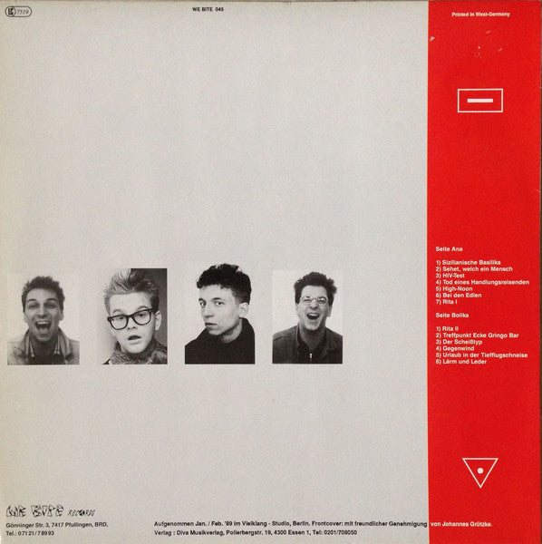 Schliessmuskel : Sehet, Welch Ein Mensch! (LP, Album)