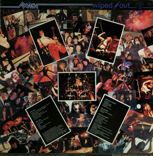 Raven (6) : Wiped Out (LP, Album)