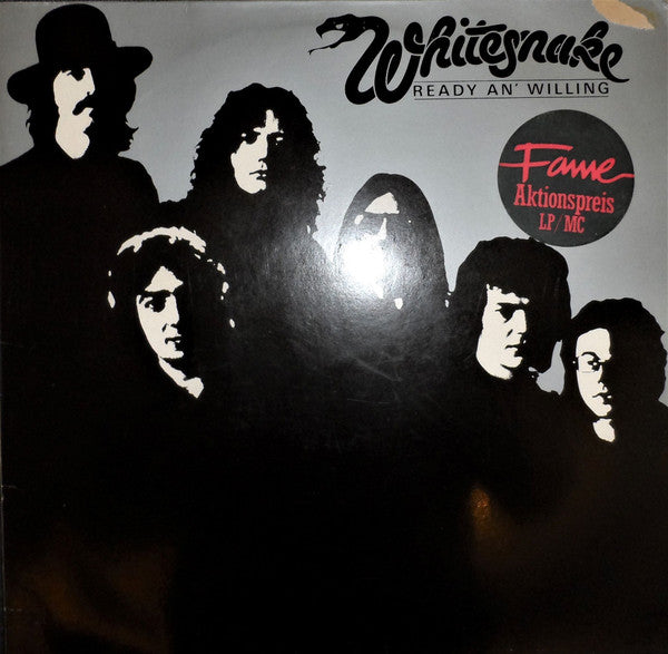 Whitesnake : Ready An' Willing (LP, Album, RE)