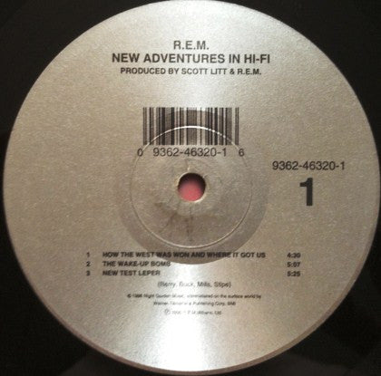 R.E.M. : New Adventures In Hi-Fi (2xLP, Album)