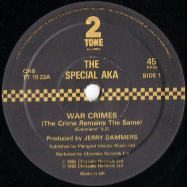 The Special AKA : War Crimes (10", Single)