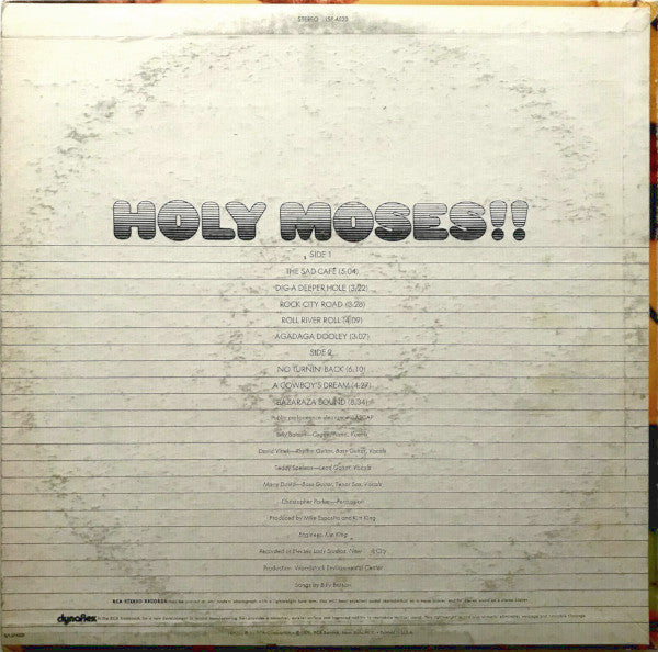 Holy Moses (4) : Holy Moses!! (LP, Album)