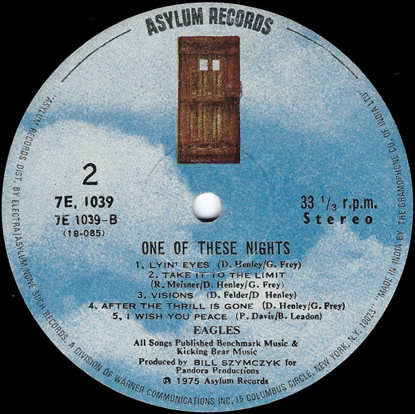 Eagles : One Of These Nights (LP, Album)