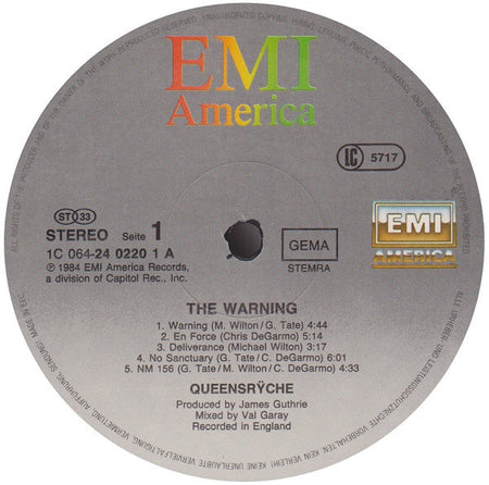 Queensrÿche : The Warning (LP, Album)