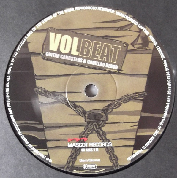 Volbeat : Guitar Gangsters & Cadillac Blood (LP, Album)