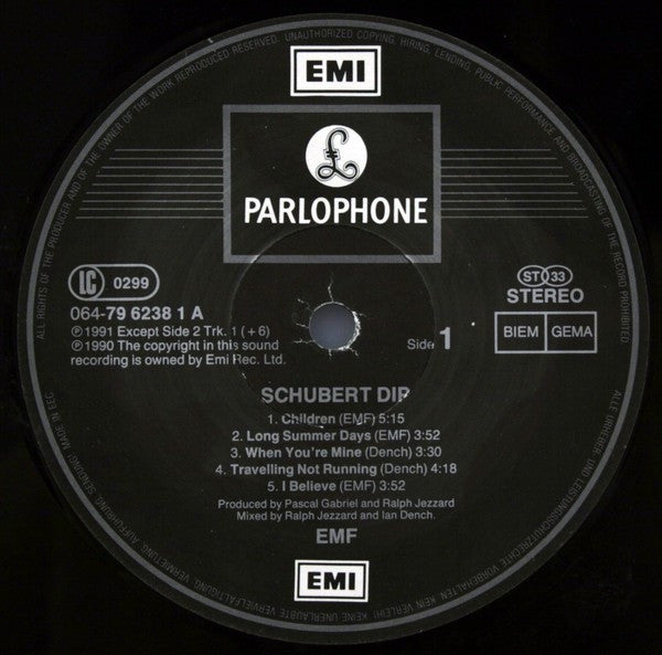EMF : Schubert Dip (LP, Album)