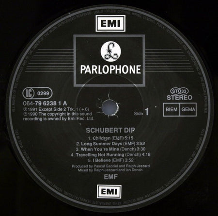 EMF : Schubert Dip (LP, Album)