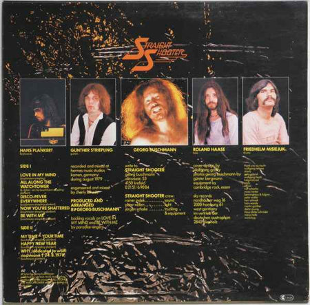 Straight Shooter - My Time - Your Time (LP) (Near Mint (NM or M-))