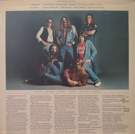 Molly Hatchet : Molly Hatchet (LP, Album, Pit)