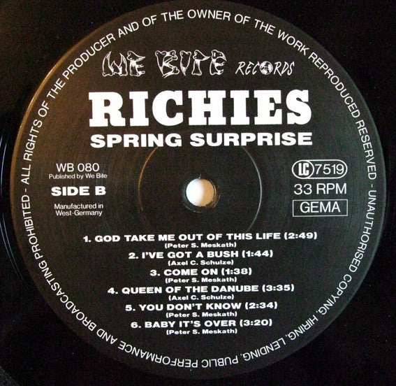 Richies : Spring Surprise (LP, Album)