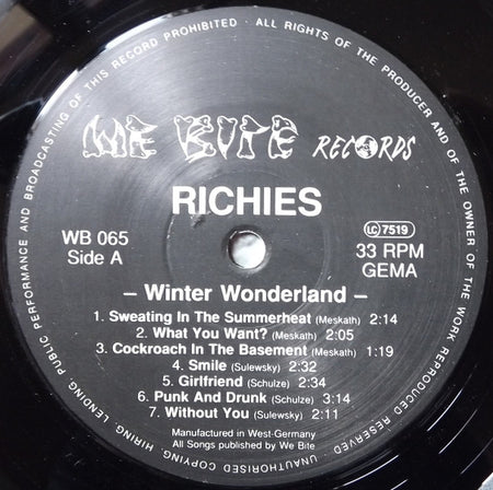 Richies : Winter Wonderland (LP, Album)