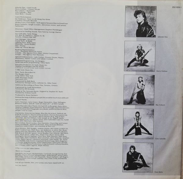 Honeymoon Suite : The Big Prize (LP, Album)