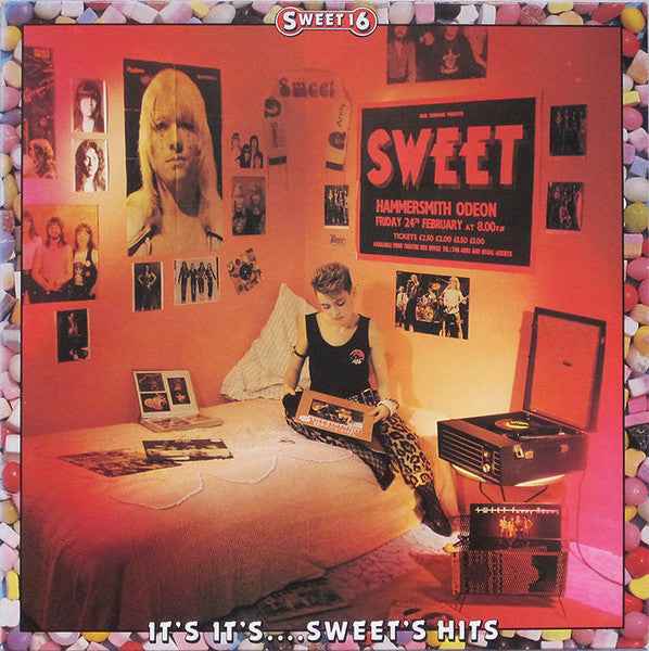 The Sweet - Sweet 16: It's It's....Sweet's Hits (LP) (Near Mint (NM or M-))