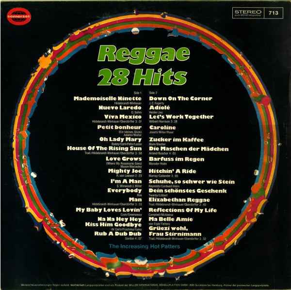 The Increasing Hot Patters - Reggae 28 Hits (LP) (Near Mint (NM or M-))