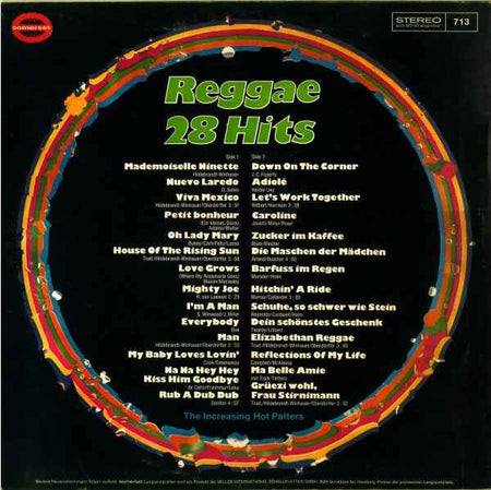 The Increasing Hot Patters - Reggae 28 Hits (LP) (Near Mint (NM or M-))