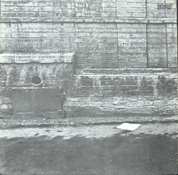 Wolfgang Ambros : Es Lebe Der Zentralfriedhof (LP, Album, RE)