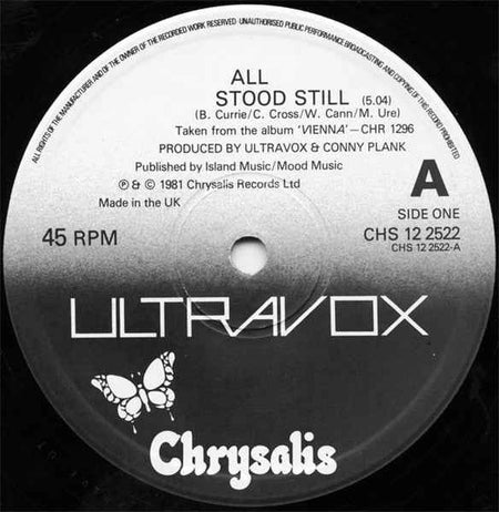 Ultravox - All Stood Still (12") (Near Mint (NM or M-))