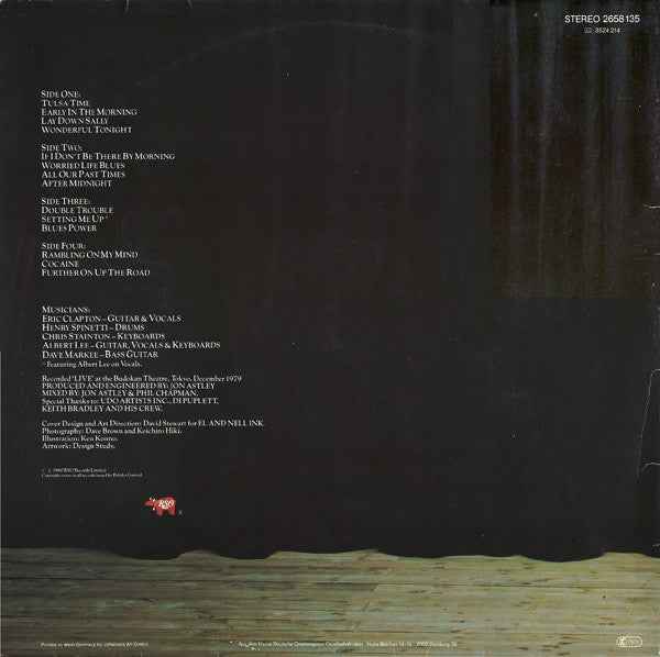 Eric Clapton Just One Night (2xLP) (Very Good Plus (VG+))
