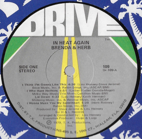 Brenda & Herb : In Heat Again (LP, Album)