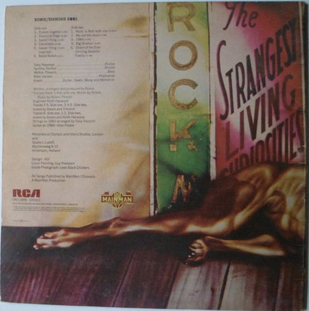 David Bowie : Diamond Dogs (LP, Album, Gat)